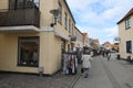 Dragor small fishing habour and small business town in Denmark Royalty Free Stock Photo