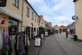 Dragor small fishing habour and small business town in Denmark Royalty Free Stock Photo