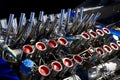 Dragster Engines Royalty Free Stock Photo