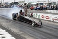 Dragster smoke show Royalty Free Stock Photo