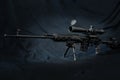 Dragunov sniper rifle Royalty Free Stock Photo