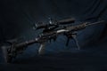 Dragunov sniper rifle Royalty Free Stock Photo