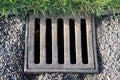Drain cover Royalty Free Stock Photo