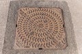 Drain Cover Royalty Free Stock Photo