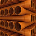 Drain pipes Royalty Free Stock Photo