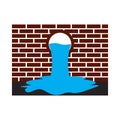 drainage channel or sewer icon