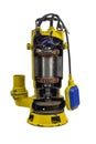 Drainage and Fecal submersible pump with a cut body