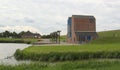 Drainage pumping station. Noordpolderzijl Royalty Free Stock Photo