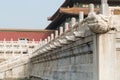 Drainage system at Forbidden City in Beijing, China Royalty Free Stock Photo