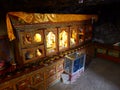 Drak yerpa hermitage cave monastery Tibet Royalty Free Stock Photo