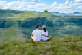 Drakensberg Giant Castle South Africa,Drakensberg mountain ,Central Drakensberg Kwazulu Natal, couple man and woman