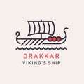 Drakkar Viking Ship