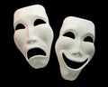 Drama and Comedy Theatre Masks Royalty Free Stock Photo