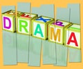 Drama Word Show Roleplay Theatre Or Production