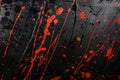 Dramatic abstract paint splatter background