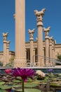 Napa Valley Winery, opulent architecture Royalty Free Stock Photo