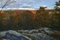 Dramatic Autumn Landscape in Pocono Mountains