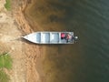 Dramatic and beautiful aerial view Lake of Beris