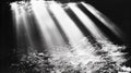 Sunbeams on Water Royalty Free Stock Photo