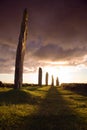 Dramatic brodgar