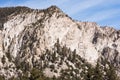 Dramatic Chalk Cliffs Near Mount Princeton in Central Colorado Royalty Free Stock Photo