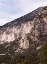 Dramatic Chalk Cliffs Near Mount Princeton in Central Colorado Royalty Free Stock Photo