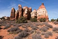 Dramatic Chesler Park within the Needles District, Utah