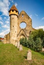 Dramatic church ruins