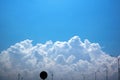 Dramatic Cloud on Blue Sky Royalty Free Stock Photo