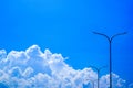 Dramatic Cloud on Blue Sky Royalty Free Stock Photo