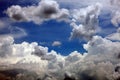 Dramatic Cloud on Blue Sky Royalty Free Stock Photo