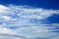 Dramatic Cloud on Blue Sky Royalty Free Stock Photo