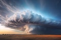 Dramatic cloud formations, fluffy cumulus clouds, wispy cirrus clouds or ominous storm clouds. Royalty Free Stock Photo