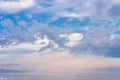 Dramatic cloud sky background Royalty Free Stock Photo