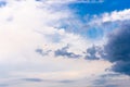 Dramatic cloud sky background Royalty Free Stock Photo