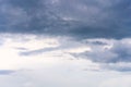 Dramatic cloud sky background Heawy rainy clouds Beautiful cloudscape Royalty Free Stock Photo