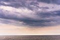 Dramatic cloud sky background Heawy rainy clouds Beautiful cloudscape Royalty Free Stock Photo