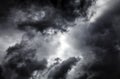 Dramatic Clouds Background Royalty Free Stock Photo