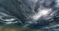 Dramatic Clouds Background Royalty Free Stock Photo