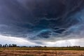 Dramatic clouds and dark stormy sky Royalty Free Stock Photo