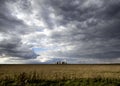 Dramatic clouds over the ancient circle at Stonehenge, Wiltshire