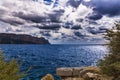 Dramatic Clouds Over Sea