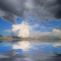 Dramatic cloudscape Royalty Free Stock Photo