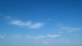 Dramatic cloudscape background. Nature weather blue sky. Timelapse. Royalty Free Stock Photo