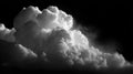 Dramatic cloudscape in monochrome tones Royalty Free Stock Photo