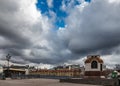 Dramatic Cloudscape over Center of Moscow