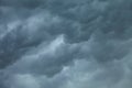 Dramatic cloudscape. Stormy clouds on the sky. Royalty Free Stock Photo