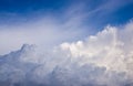 Dramatic cloudscape stormy skies abstract background of clouds Royalty Free Stock Photo