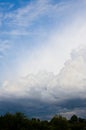 Dramatic cloudscape stormy skies abstract background of clouds Royalty Free Stock Photo