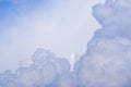 Dramatic cloudscape stormy skies abstract background of clouds Royalty Free Stock Photo